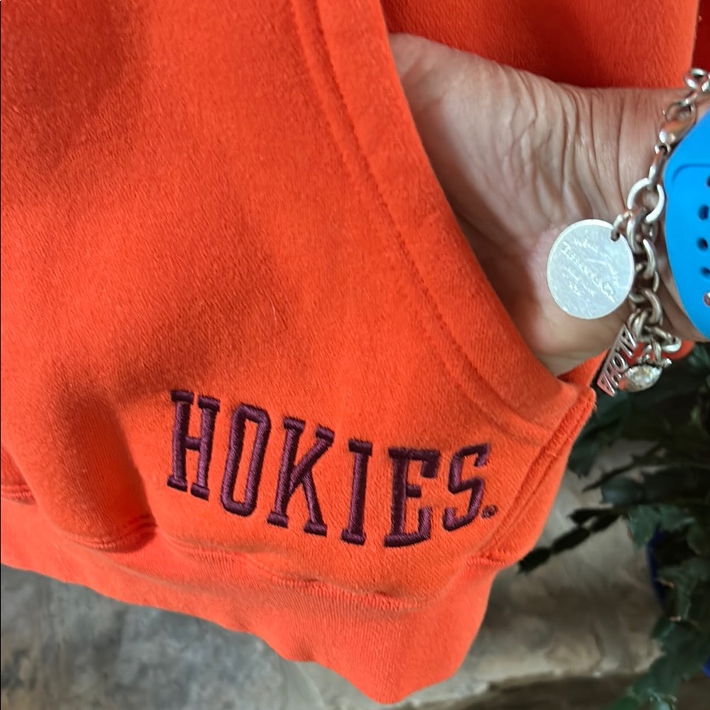 Virginia Tech Hokies Sweatshirt Hoodie; NWOT; Excellent Condition!  Size Medium - Picture 4 of 10